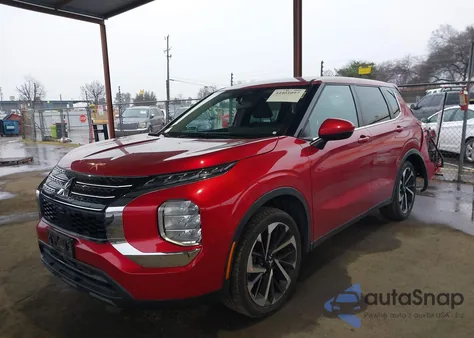 2022 Mitsubishi Outlander Es 2.5 2Wd z USA, uszkodzony, nr VIN JA4J3TA84NZ002588